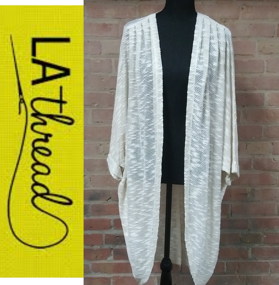 LA Threads | PLUS/NWT Oversized Open-Front Sweater